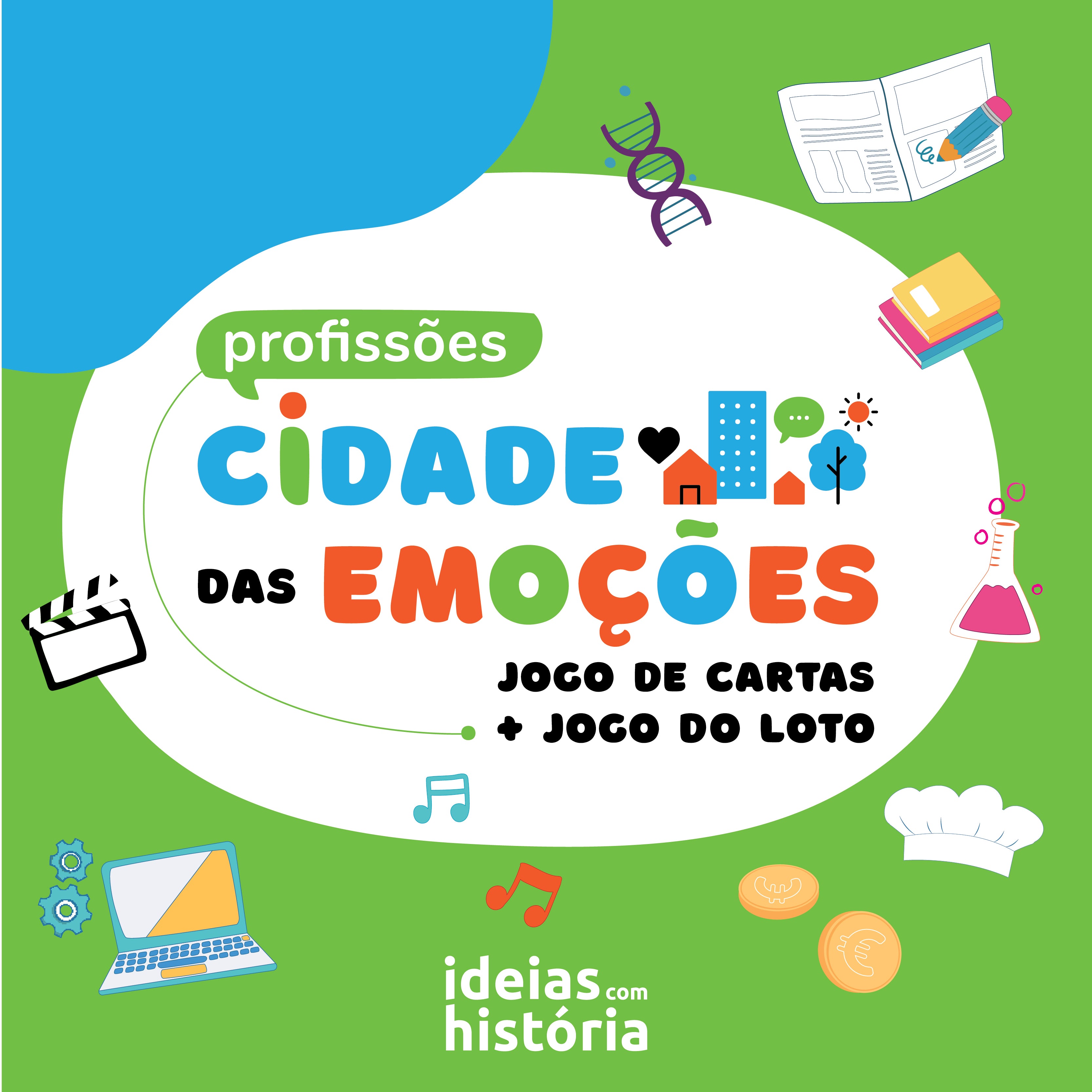 Turma Cidade das Emoções · Jogo de cartas