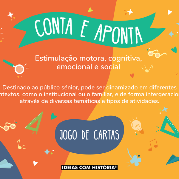 Conta e Aponta · Jogo de cartas