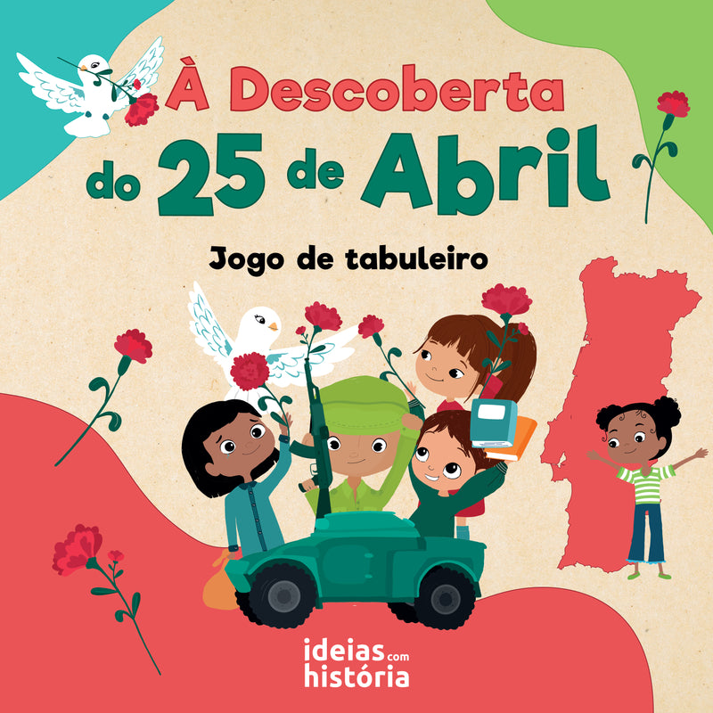 À Descoberta do 25 de Abril · Jogo de tabuleiro