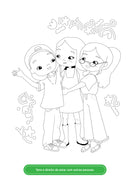 Viver os Direitos das Crianças · Caderno de colorir