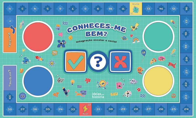 Conheces-me bem? · Jogo gigante | TEMA: Relações interpessoais