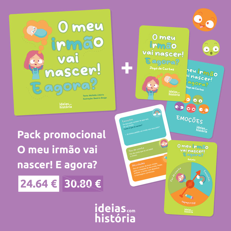 Pack «O meu irmão vai nascer! E agora?»