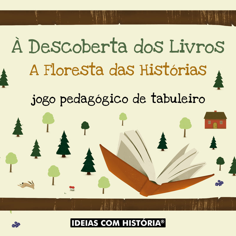 À Descoberta dos Livros – A Floresta das Histórias · Jogo de tabuleiro