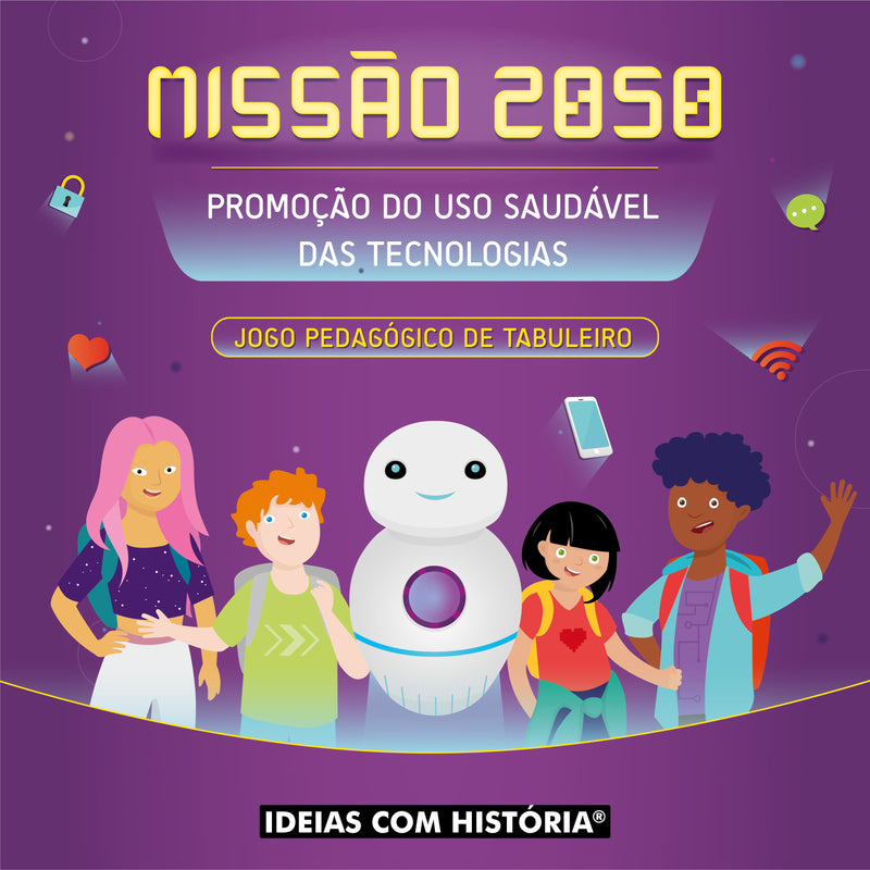 Missão 2050 – Promoção do uso saudável das tecnologias · Jogo de tabul