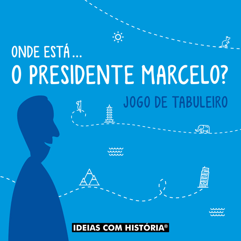 Onde está o Presidente Marcelo? · Jogo de tabuleiro