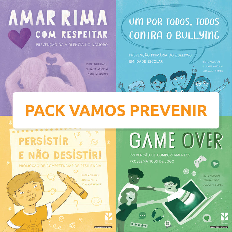 Pack Vamos Prevenir · 4 livros