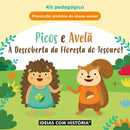 Picos e Avelã à Descoberta da Floresta do Tesouro! · Kit pedagógico