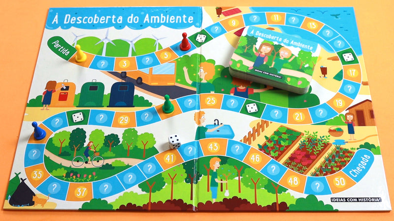 À Descoberta do Ambiente · Jogo de tabuleiro