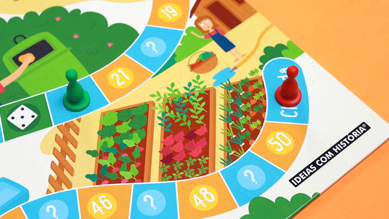 Jogo de tabuleiro de Educação Ambiental Trilha do Planeta