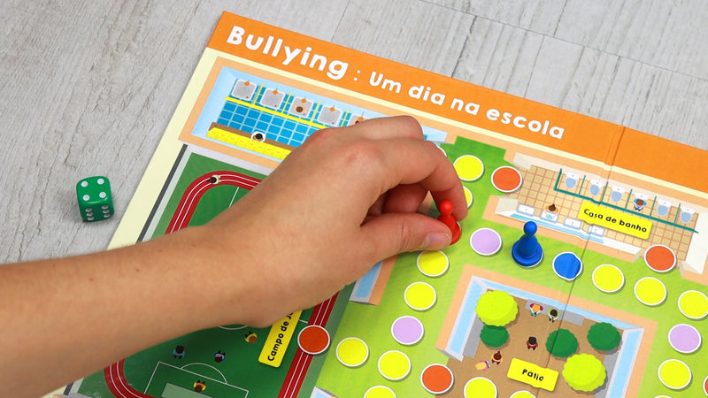 Bullying: Um dia na escola · Jogo de tabuleiro