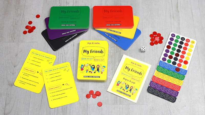 My Friends – Quem sou eu? Quem és tu? · Jogo de cartas