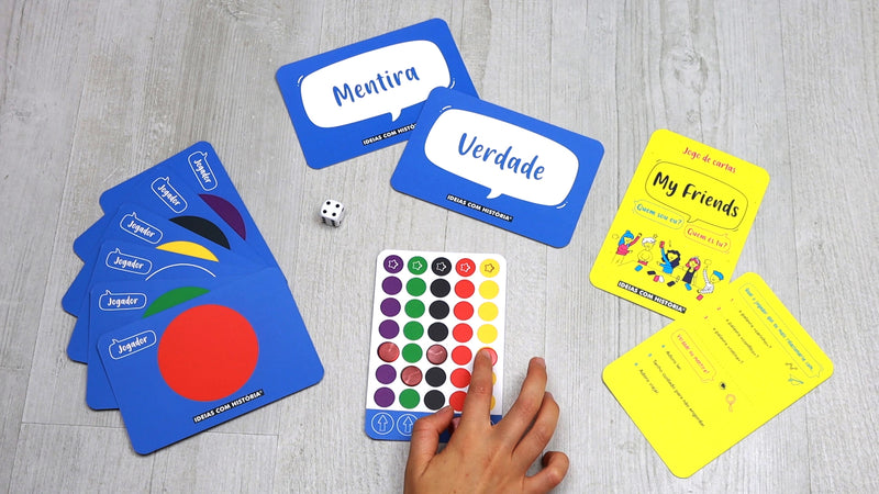 My Friends – Quem sou eu? Quem és tu? · Jogo de cartas